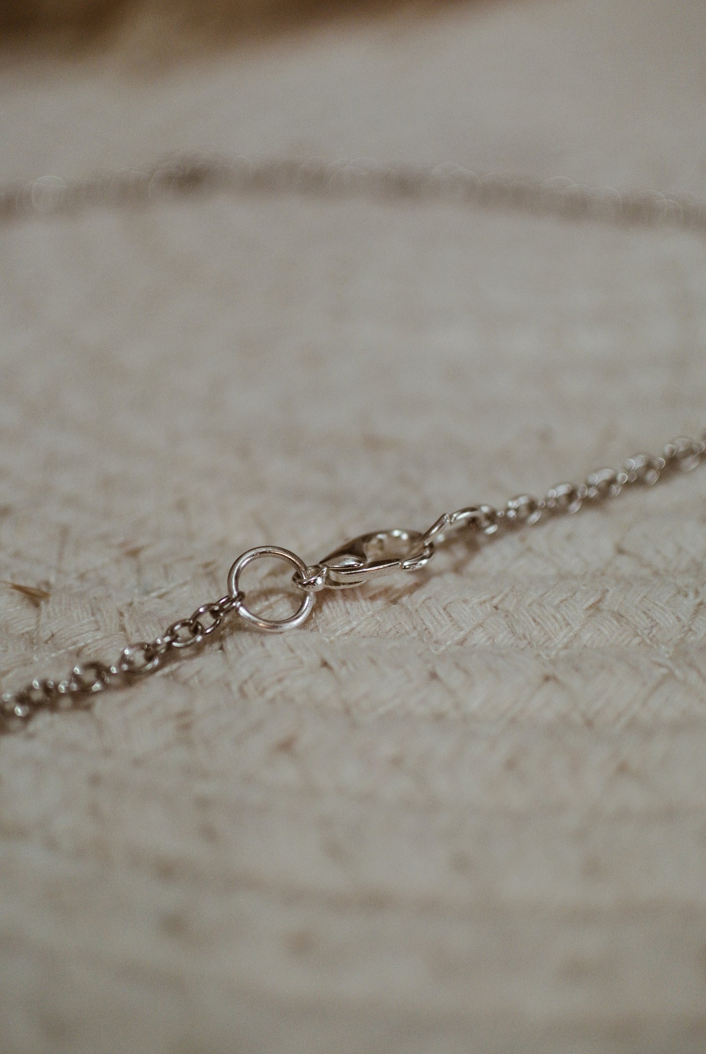 Silver Cross Charm Necklace