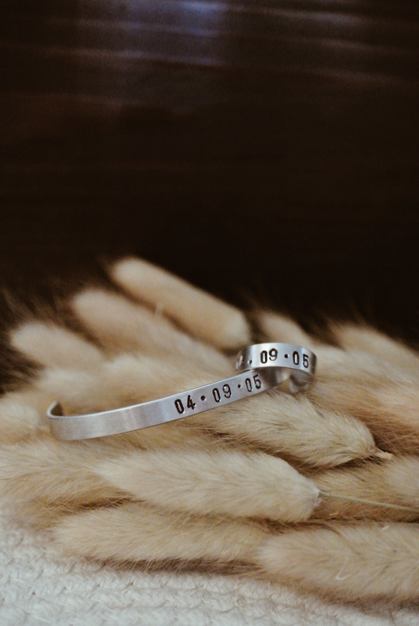 Custom Date Bracelet + Ring