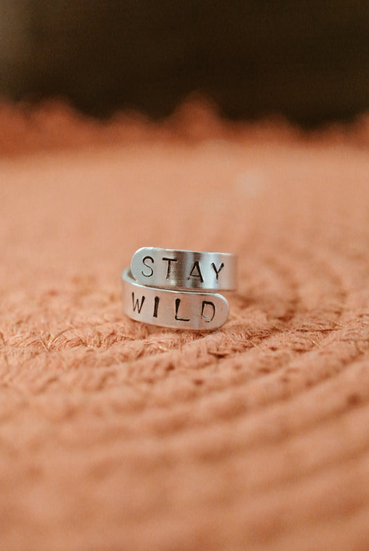 Stay Wild Wrap Ring