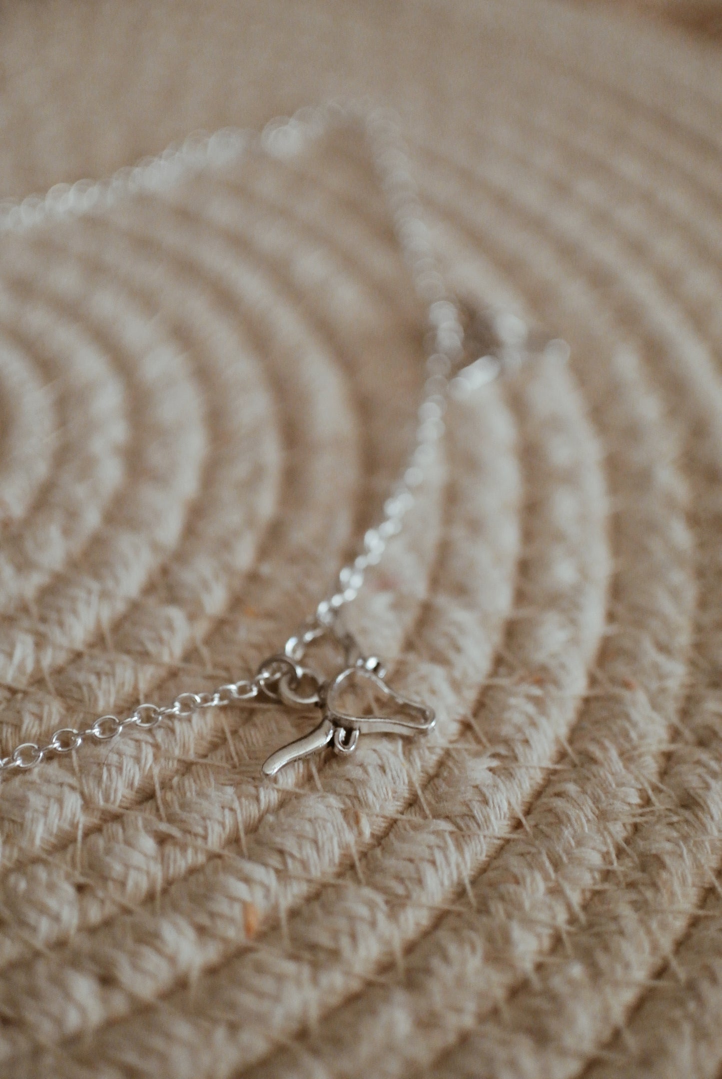 Long Horn Charm Necklace