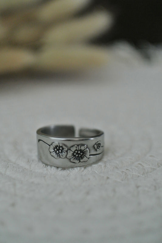 Stainless Spoon Ring (10.5)