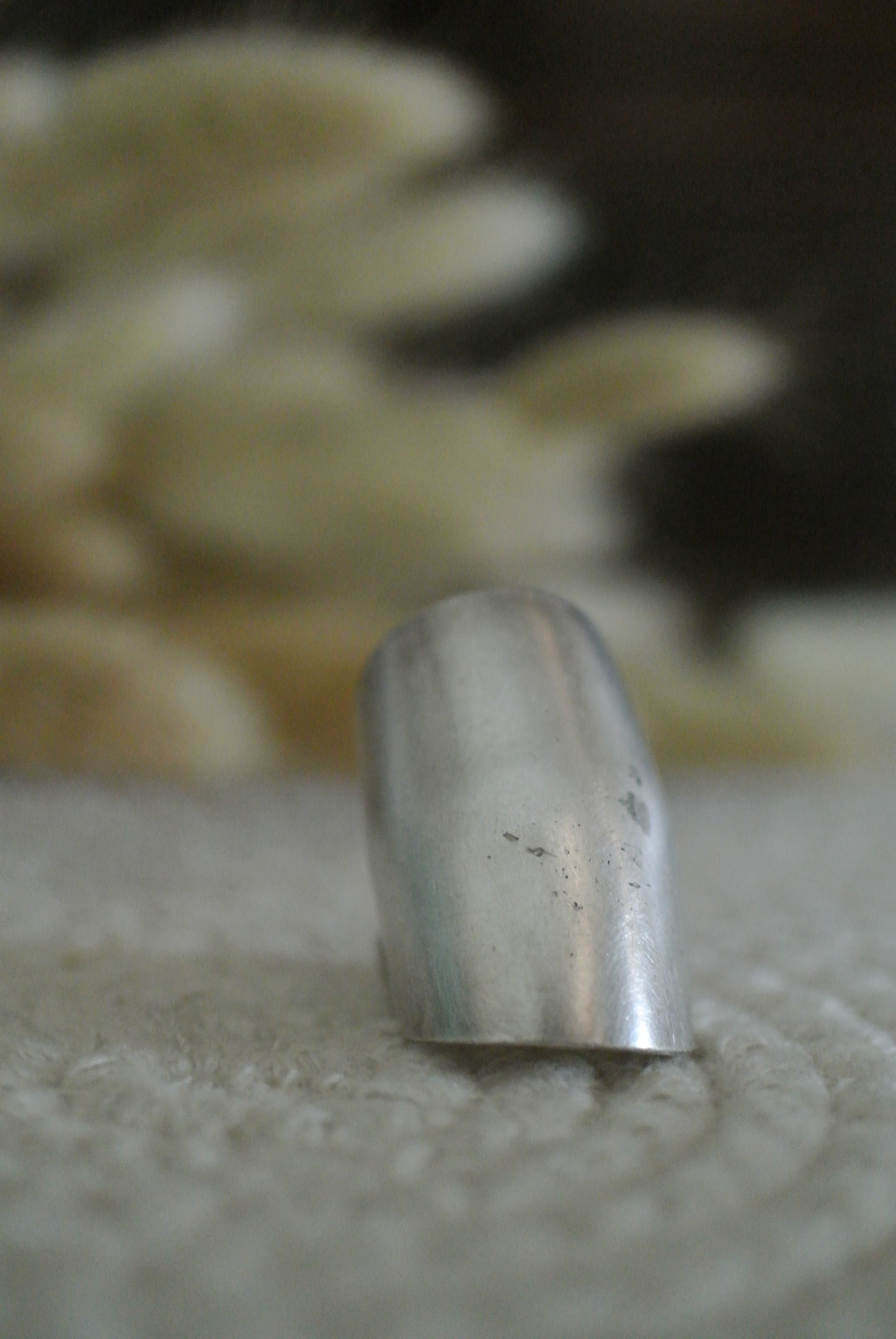 Silver Plated Spoon Ring (7.5)