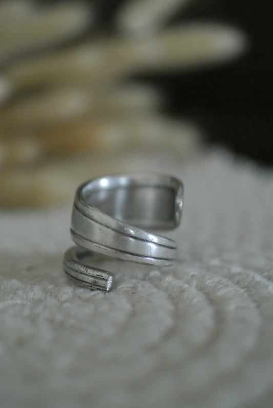 Silver Plated Spoon Ring (8)