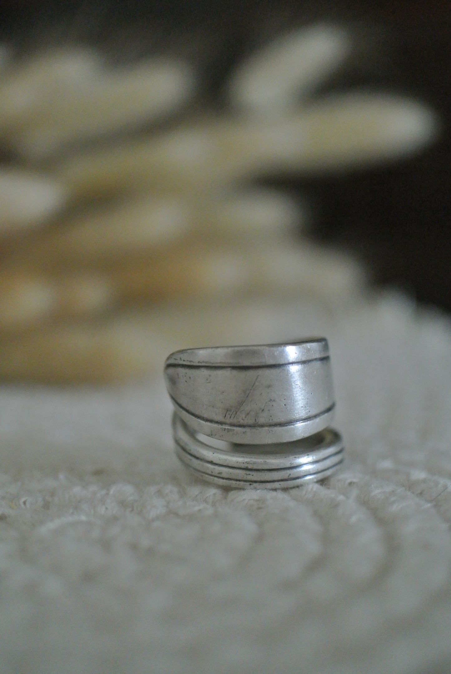 Silver Plated Spoon Ring (8)