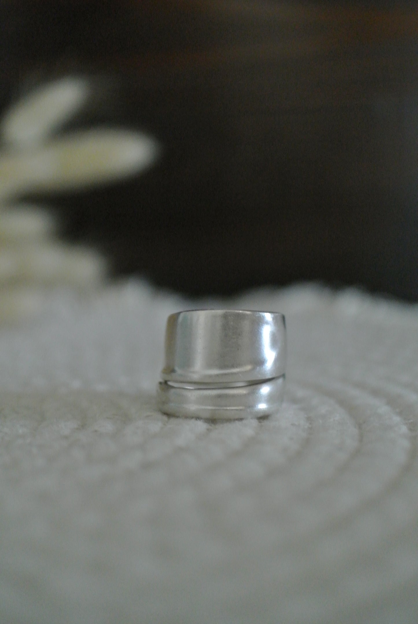 Silver Plated Spoon Ring (9)