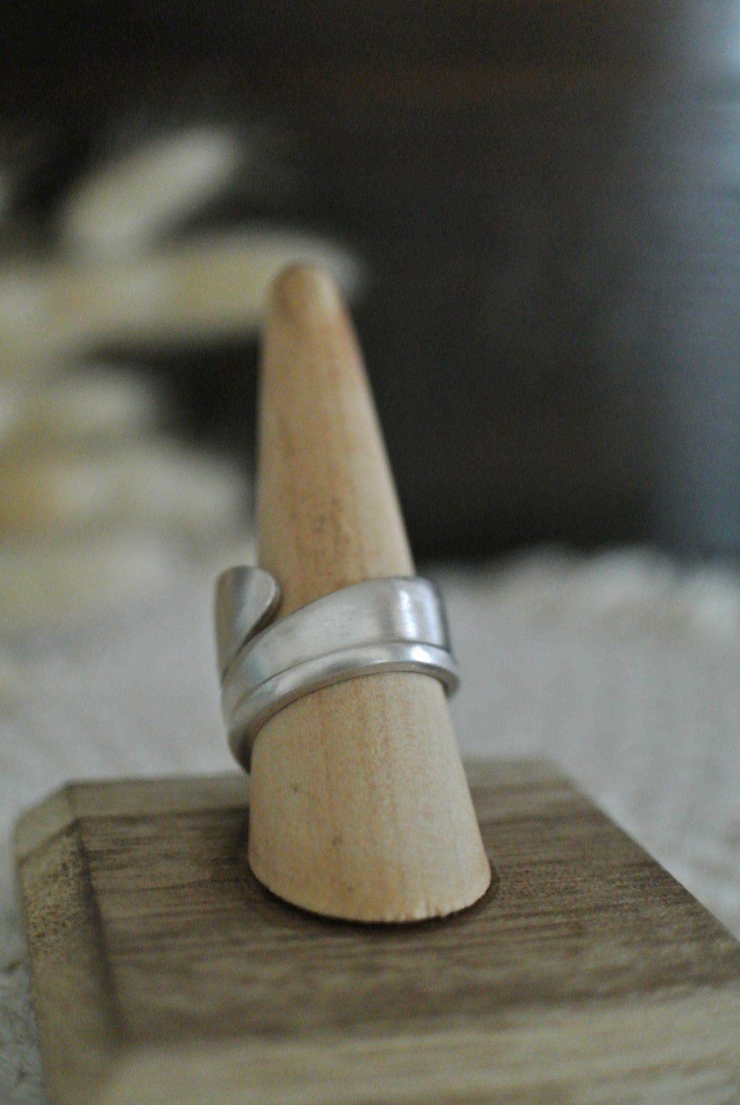 Silver Plated Spoon Ring (9)