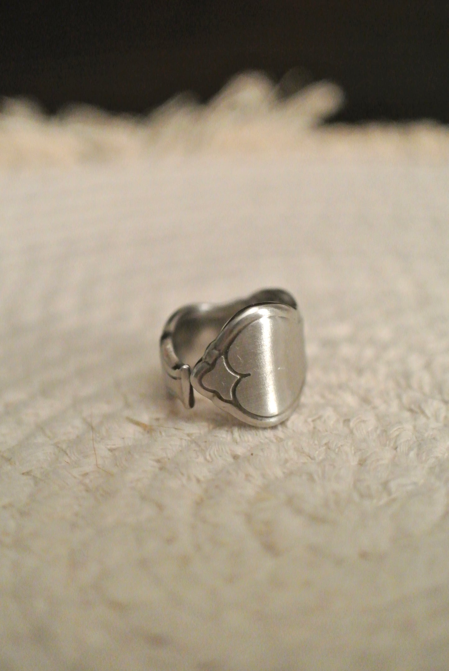 Stainless Spoon Ring (7.5)