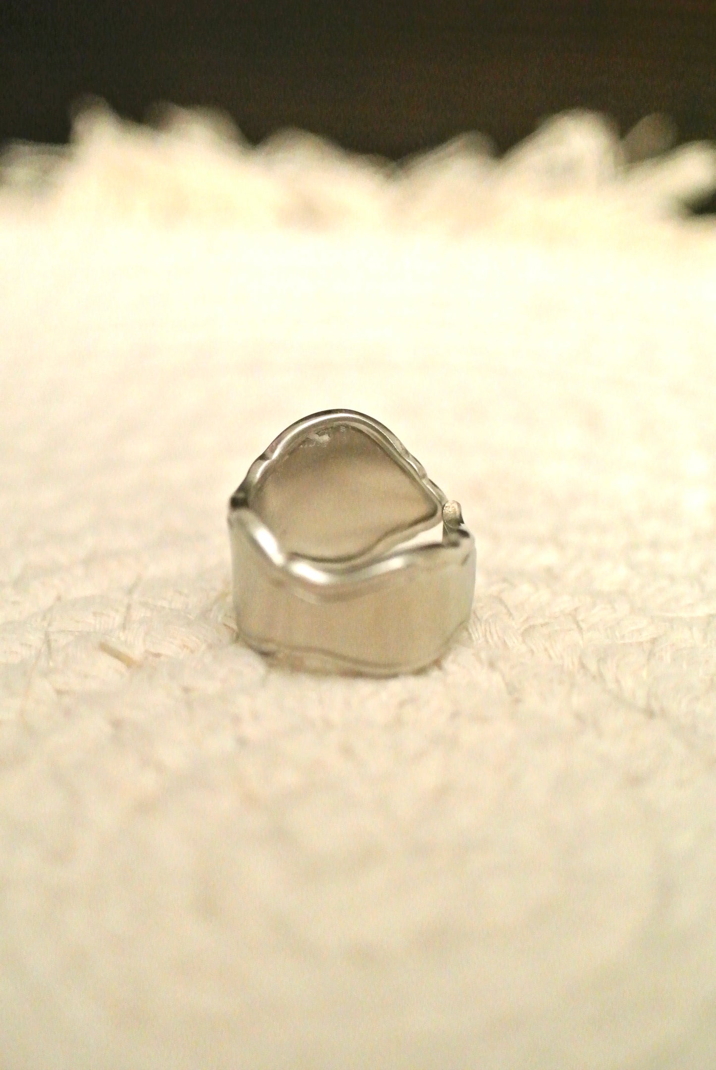 Stainless Spoon Ring (7.5)