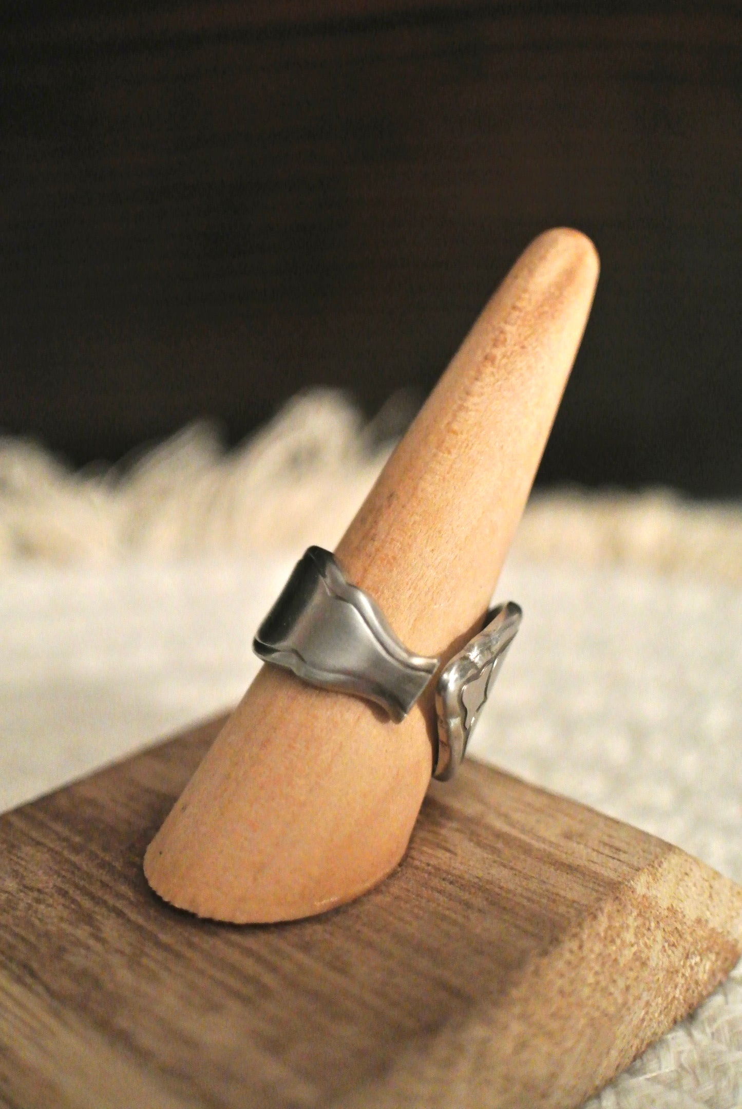 Stainless Spoon Ring (7.5)