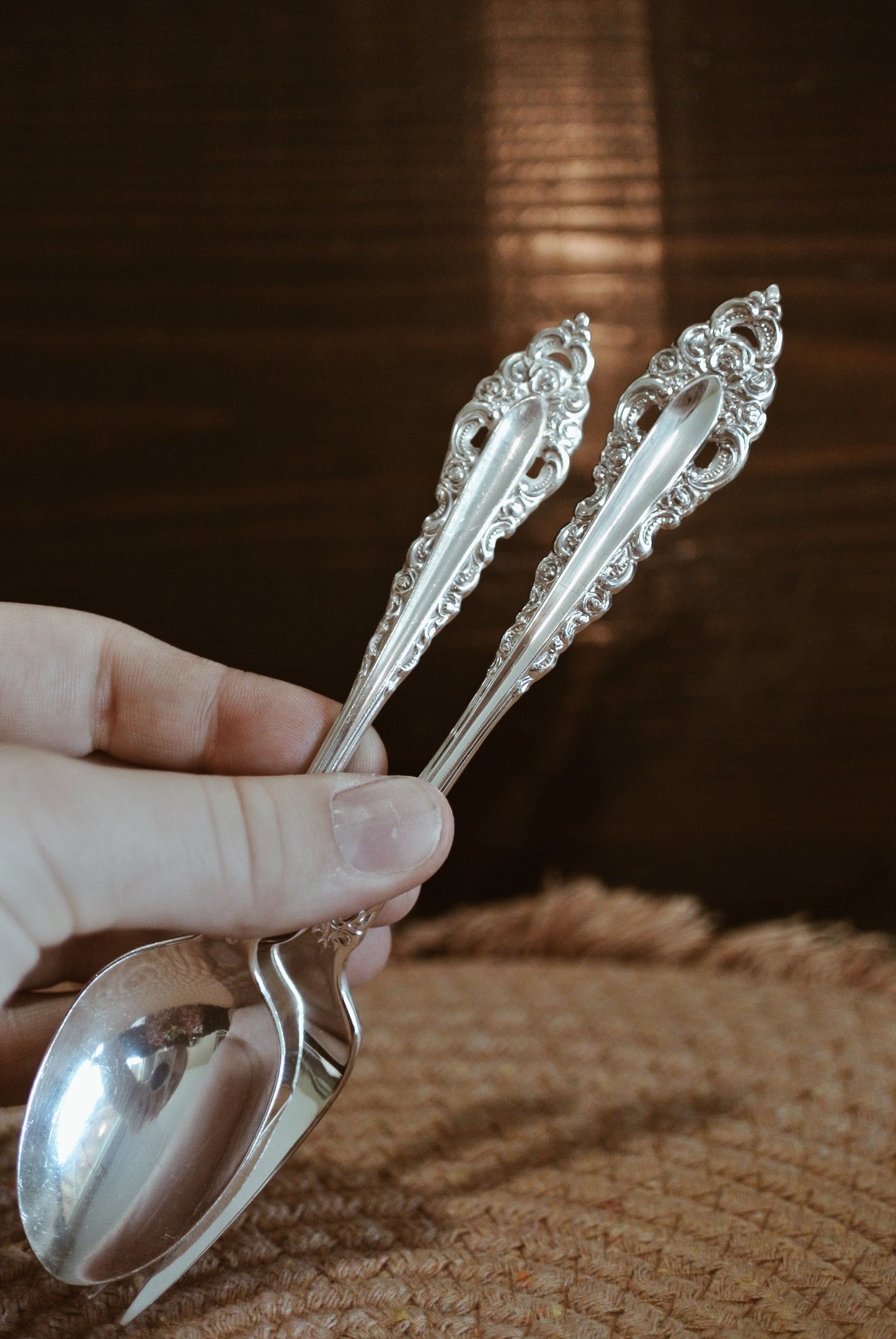 Silver Plated Spoon Ring