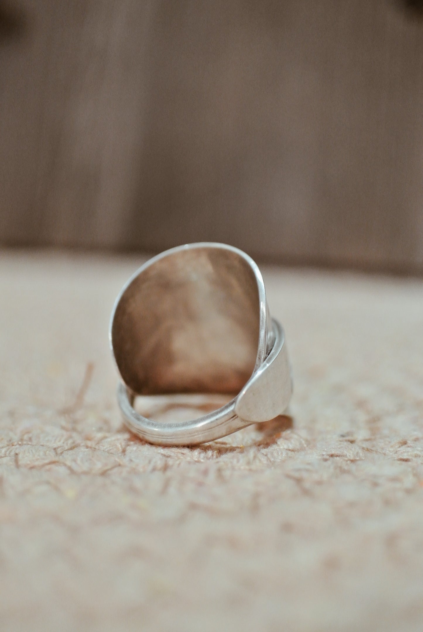 Silver Plated Spoon Ring (9)