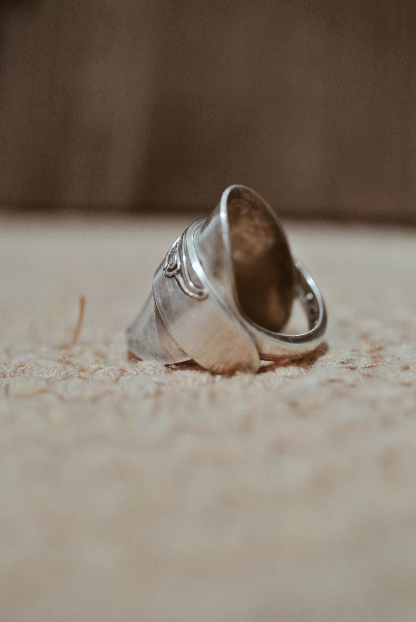 Silver Plated Spoon Ring (9)